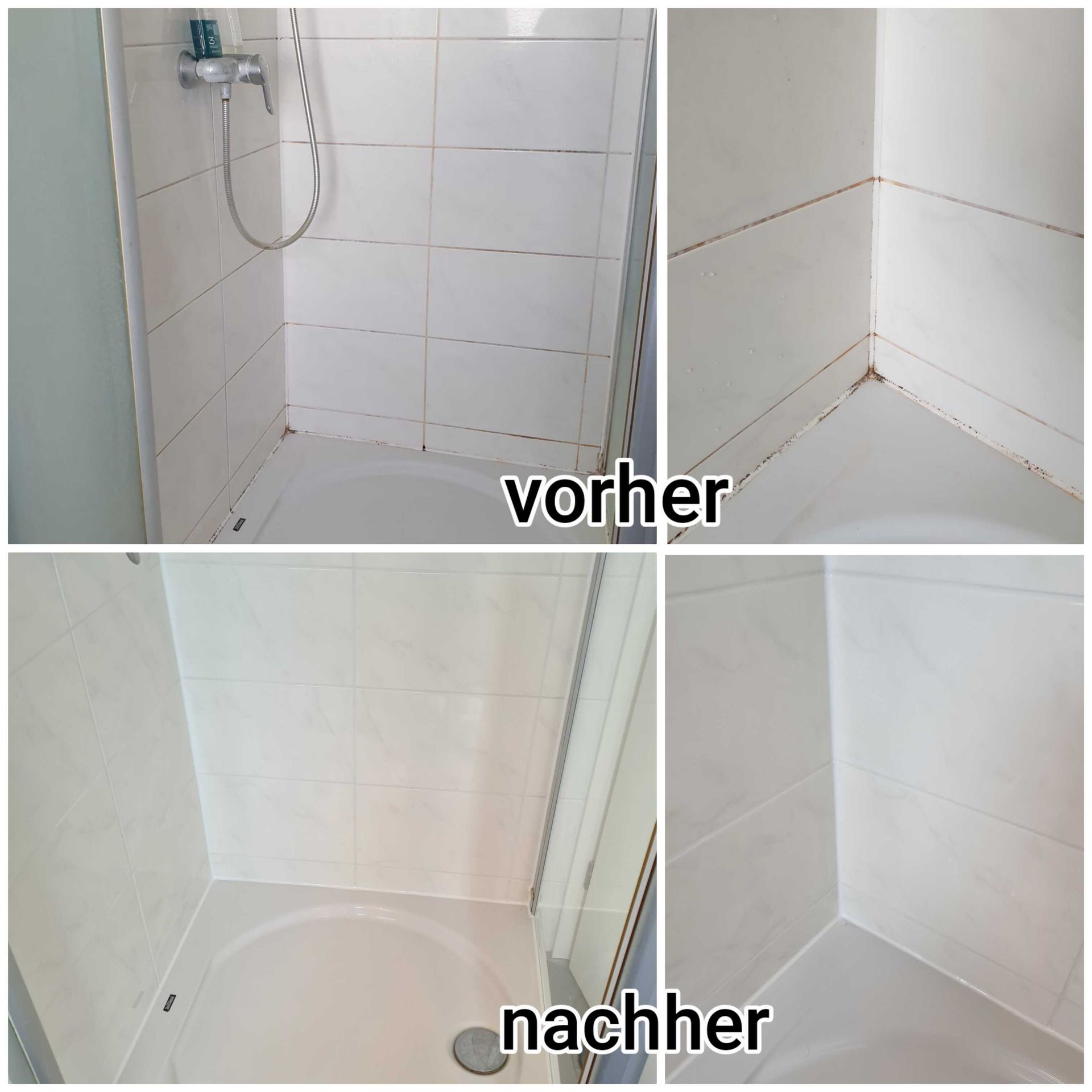 Silikonfugen Erneuerung - Badezimmer Fugen professionell saniert